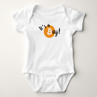 It's a Bitcoin Boy! Infant bodysuit