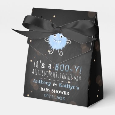 It's A Boo-y! Little Monster Halloween Baby Shower Favor Box