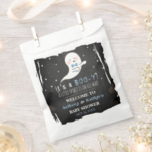 It's A Boo-y! Little Spirit Halloween Baby Shower Favor Bag