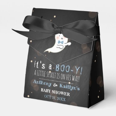 It's A Boo-y! Little Spirit Halloween Baby Shower Favor Box