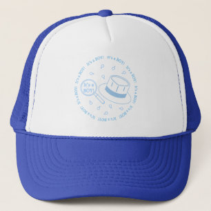 It's a Boy! announcement Trucker Hat