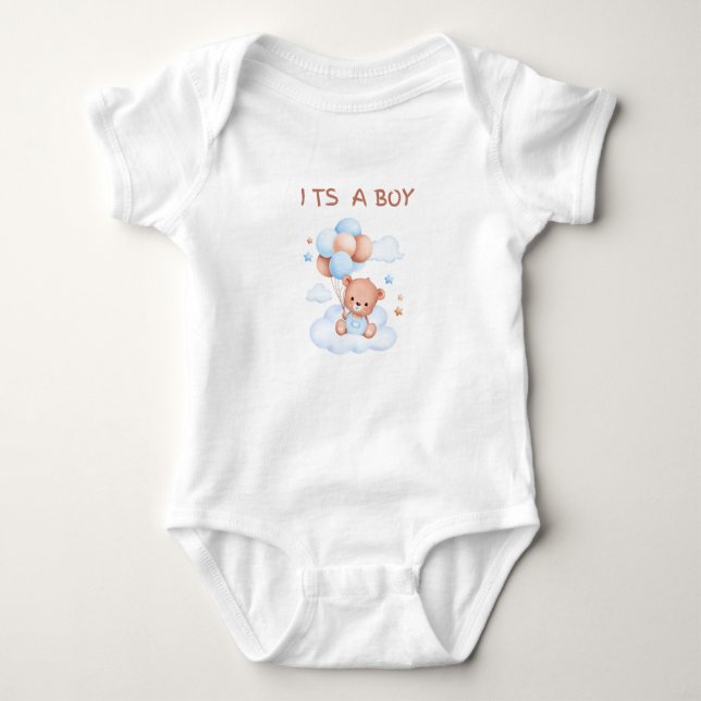Its a boy baby bodysuit (Front)