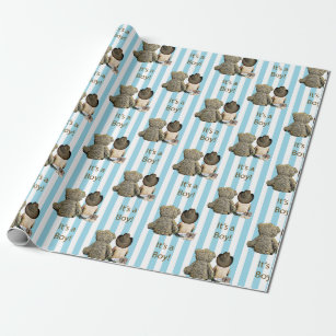 Teddy Bear Wrapping Paper Zazzle