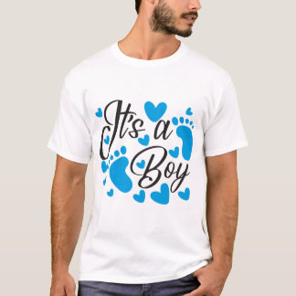 It's a Boy! Baby Shower Announcement | Cute Baby T-Shirt