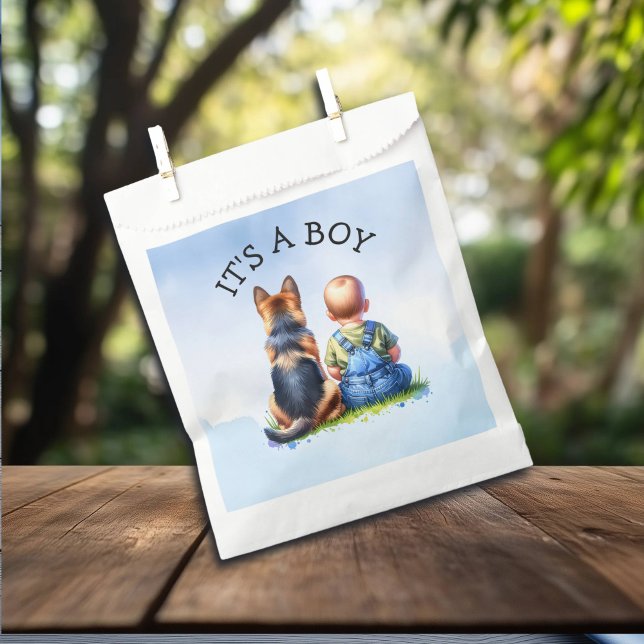 It's a Boy!  | Baby Shower Favor Bag (Creator Uploaded)