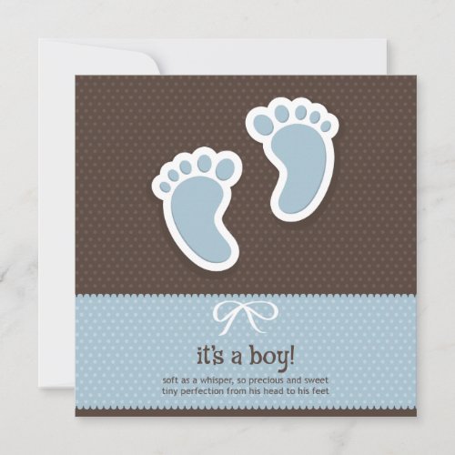 It's a Boy - Baby Shower Invitation