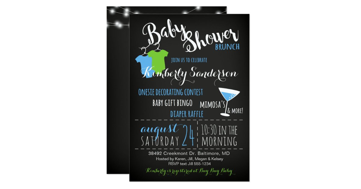 It S A Boy Baby Shower Invitation Brunch Book Card Zazzle Com It S A Boy Baby Shower Invitation Brunch Book Card Zazzle Com