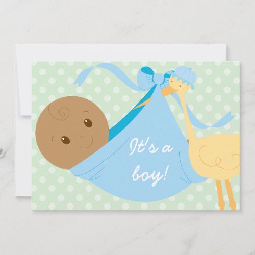 It's A Boy Baby Shower Invite