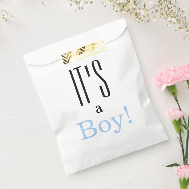 It's a Boy! Baby Shower Party Favor Bag (Sealed)