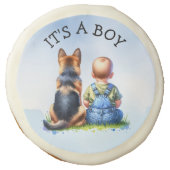 It's a Boy!  | Baby Shower Sugar Cookie (Front)