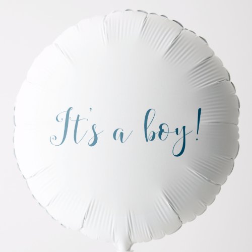 Its a Boy Balloon