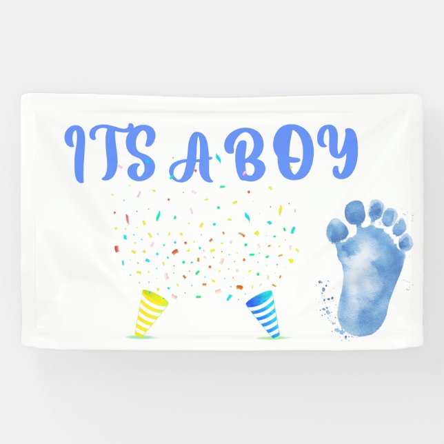 Its a boy banner (Horizontal)