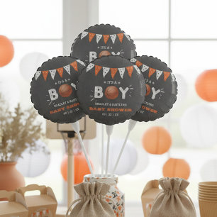 It's A Boy! Basketball Themed Co-ed Baby Shower Balloon