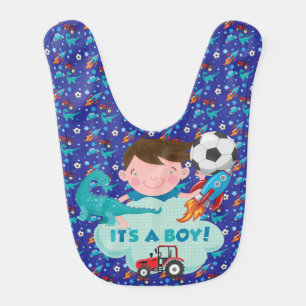 It's a Boy Bib