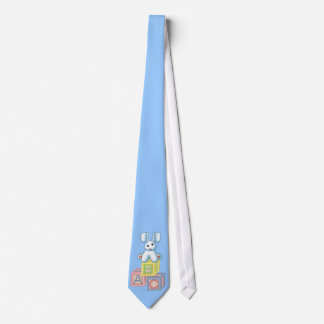 It's A Boy Blue Bunny Neck Tie