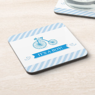 It's a Boy Blue Coasters (set of 4)