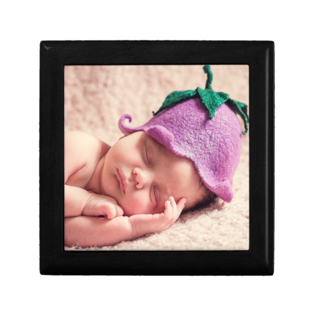 It's a Boy Blue New Baby Shower Personalized Gift Box (Front)