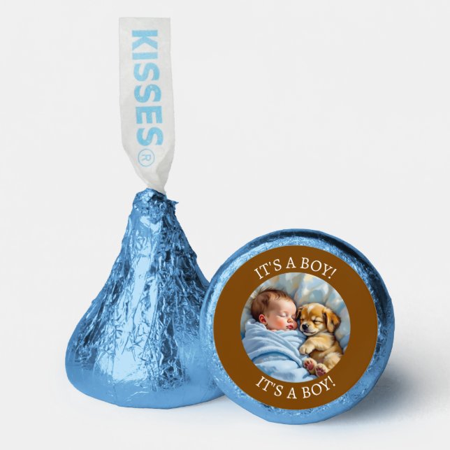 It's a Boy | Boy's Baby Shower Hershey®'s Kisses® (Front)