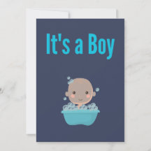 It's a Boy - Bubble bath