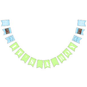 It's a Boy Bunting Banner