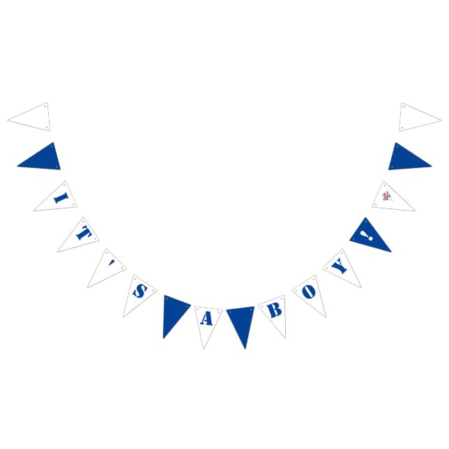 It's A Boy! Bunting Flags (All)