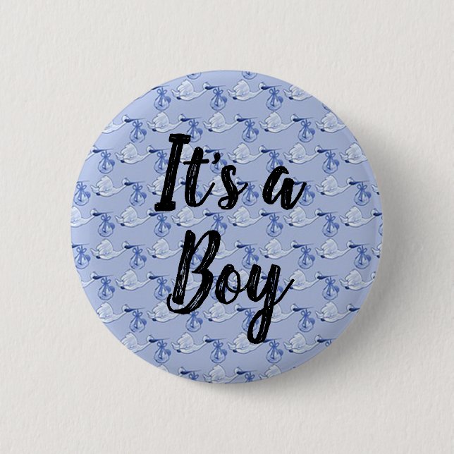 It's a Boy Button (Front)