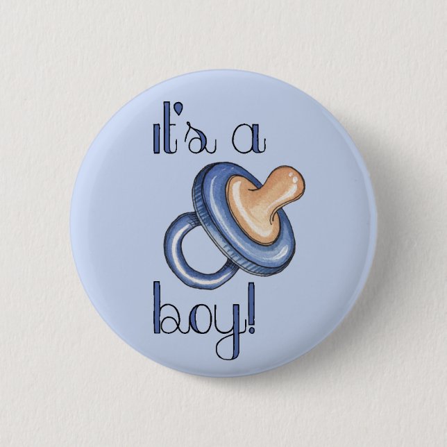 It's a Boy! Button (Front)