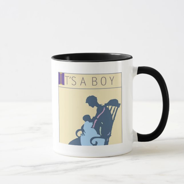 <It's a Boy> by Steve Collier Mug (Right)