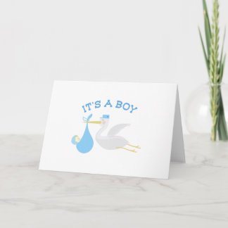 Its A Boy Card