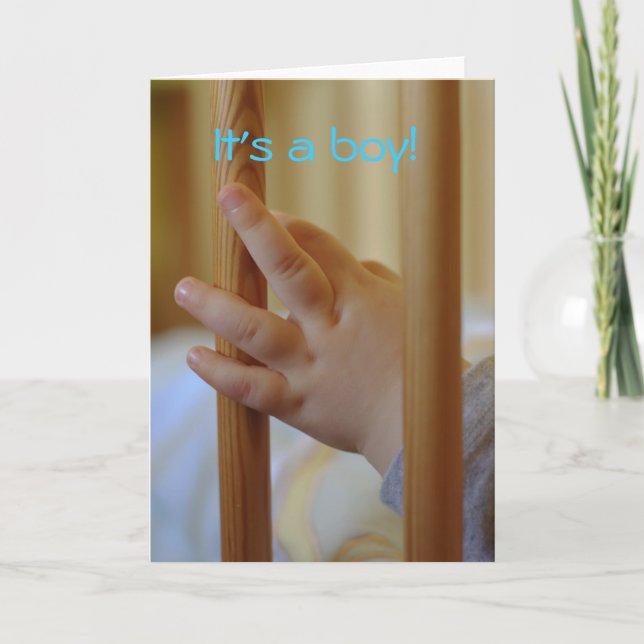 It's a boy Card (Front)