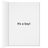 It's a boy cards (Inside (Right))