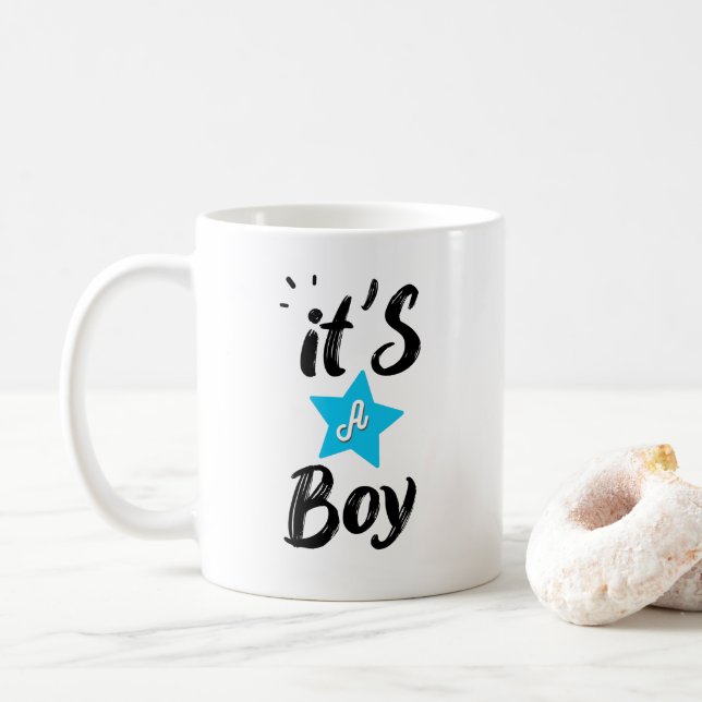 It's a boy coffee mug (With Donut)