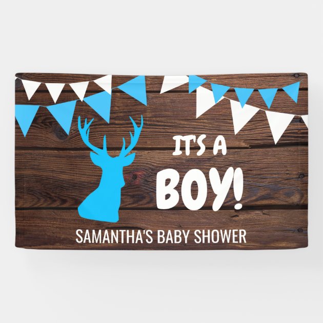 it's a buck baby shower decorations