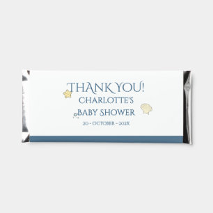 It's A Boy! Cute Ocean Animals Baby Shower Hershey Bar Favors