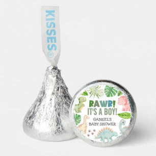 It's a Boy Dinosaur Baby Shower Hershey®'s Kisses®