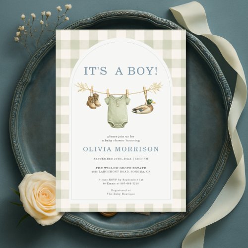 Clothesline invitation theme