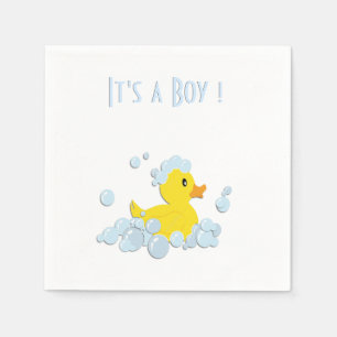 It's a Boy Duck Napkins