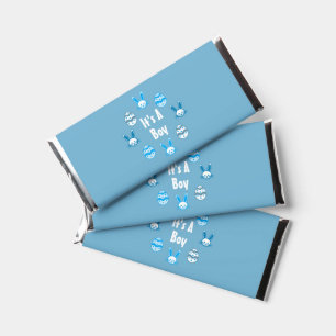 It's a Boy Easter Hershey Bar Favors