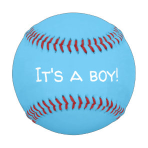 It's A Boy Gender Reveal Baseball
