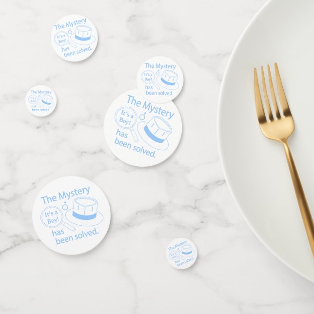 It's a Boy Gender Reveal Confetti (Group)