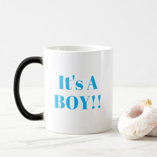 Its A Boy Gender Reveal Magic Mug