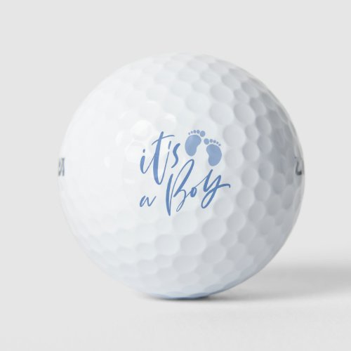Its a Boy Gender Reveal Party Game Golf Balls