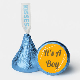 It's A Boy Golden Meadow Bloom Baby Shower Hershey®'s Kisses®