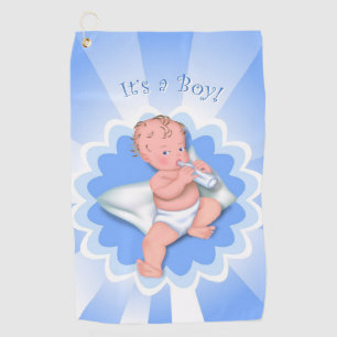 It's a Boy! Golf Towel