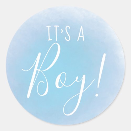Its a Boy Hospital Stickers Gender Reveal Guess