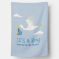 It's a Boy! House Flag | Zazzle