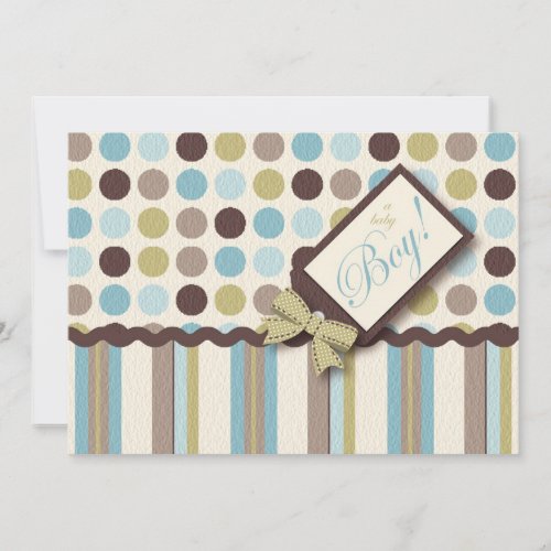 It's a Boy! Invitation