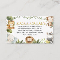 It's a Boy Jungle Safari Animal Books for Baby