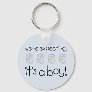 It's A Boy Keychain