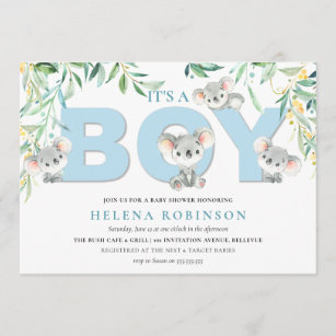 Personalised baby poster • Baby boy • Baby girl • Koala on a bike • Digital Download • Baby name poster • Baby shower gift • Child poster